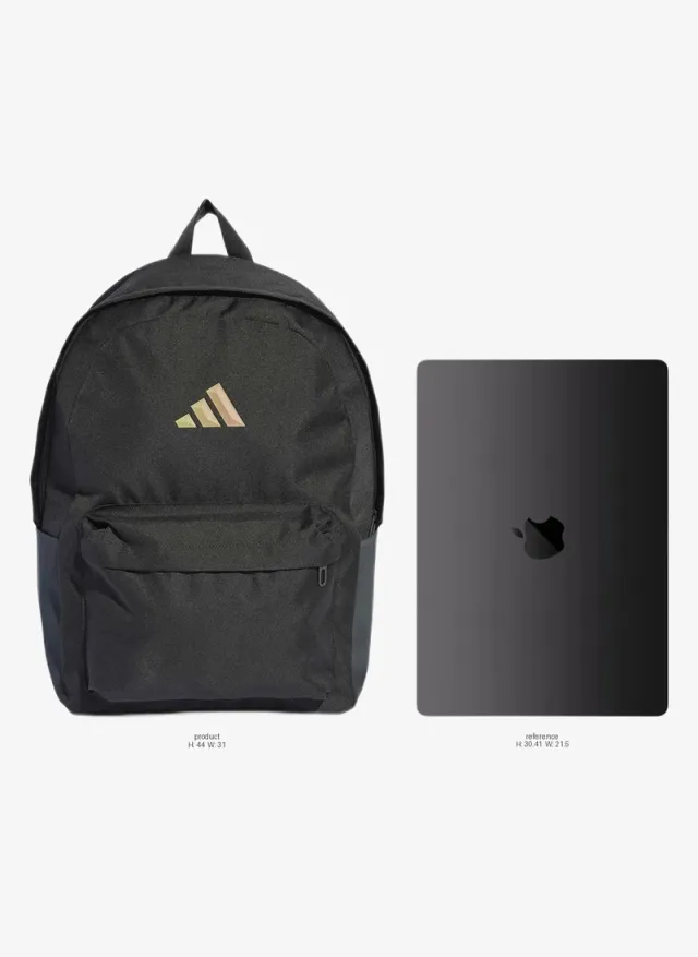 3-Stripes Logo Backpack BLACK – image 2