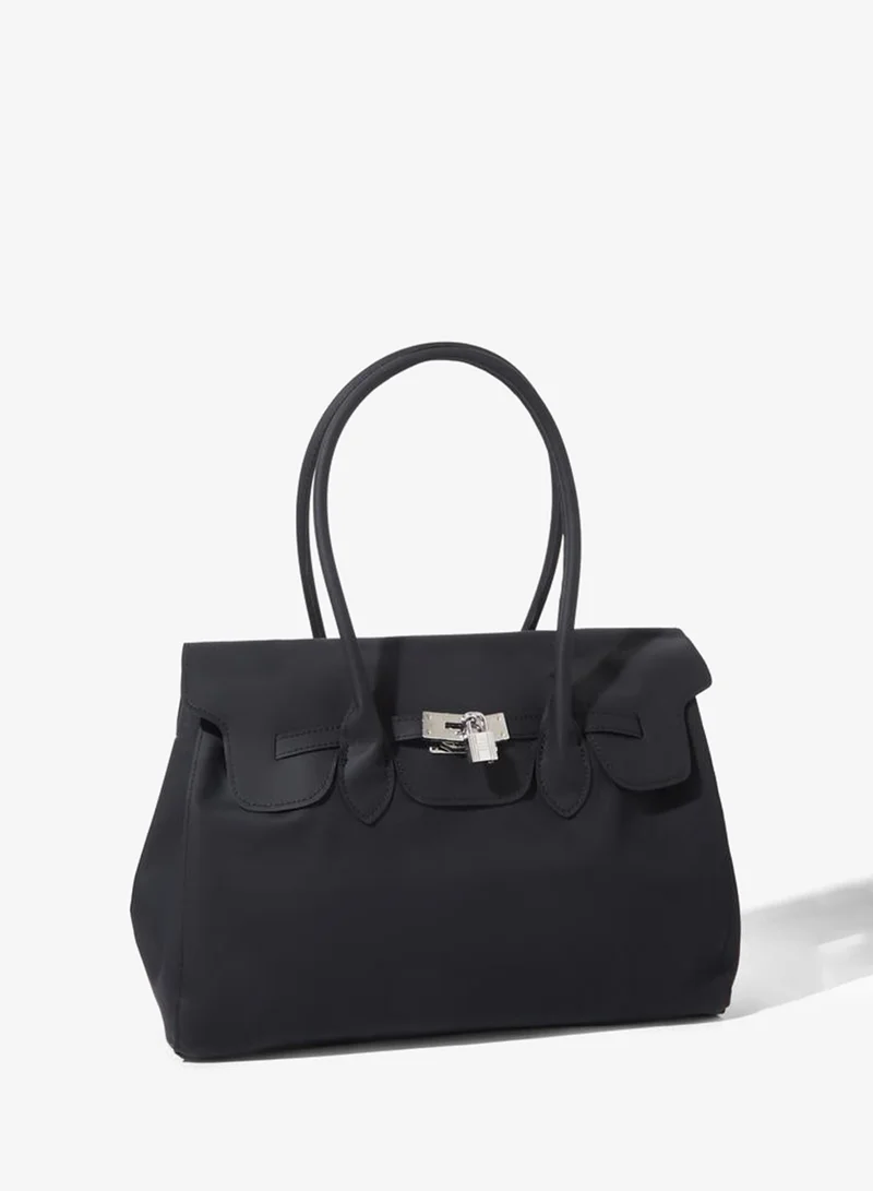 Jelly Pad Lock City Bag Black