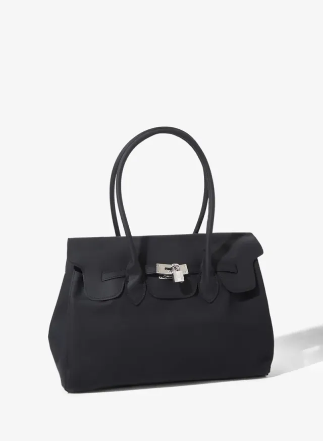 Jelly Pad Lock City Bag Black