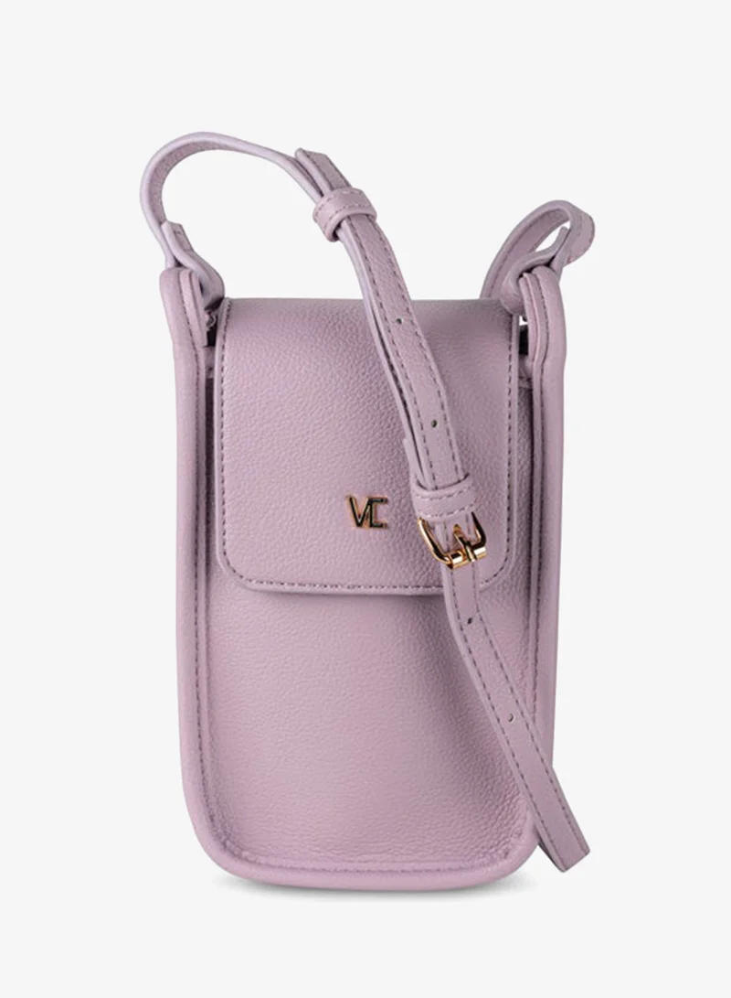 Women Flap Over Shoulder Bag Purple