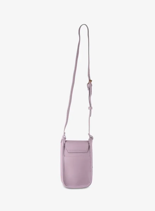 Women Flap Over Shoulder Bag Purple – image 3