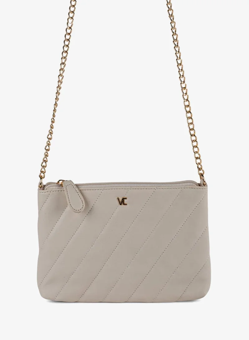 MAEVE UNDERARM BAG CHOC PU