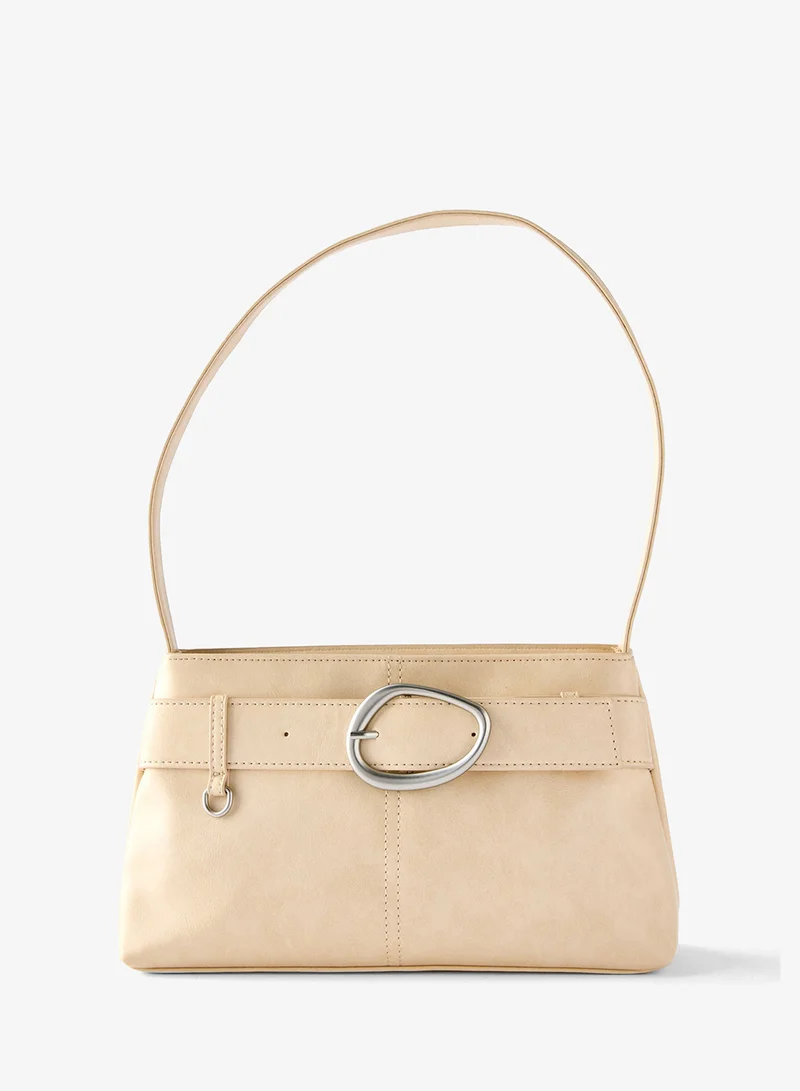 MAEVE UNDERARM BAG HONEY BEIGE PU