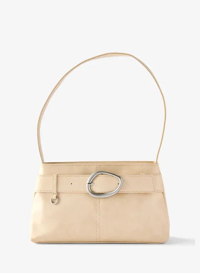 MAEVE UNDERARM BAG HONEY BEIGE PU