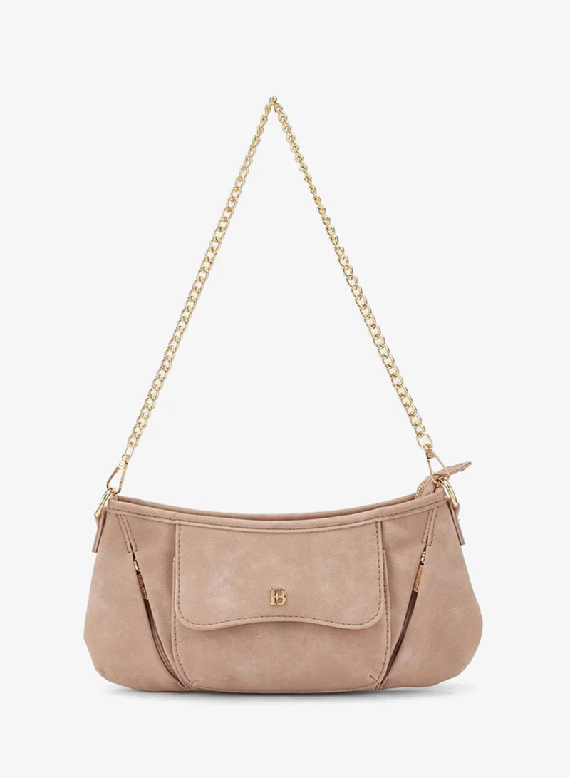 Chain Strap Shoulder Bag GREEN
