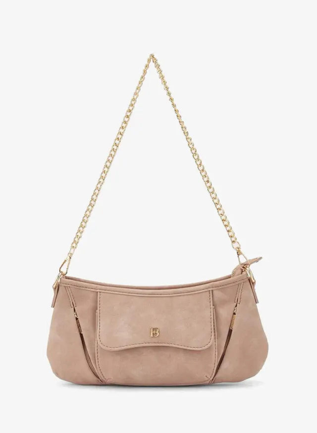 Chain Strap Shoulder Bag GREEN