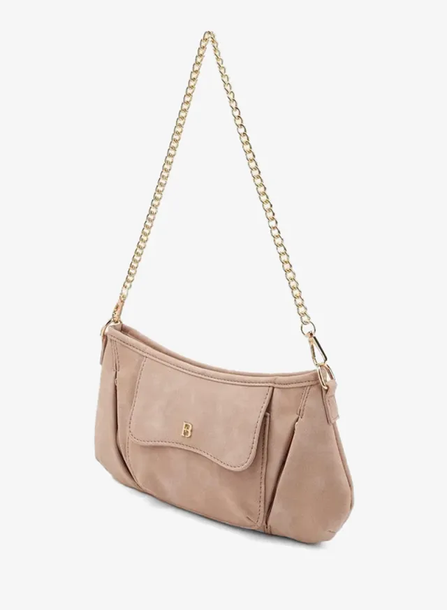 Chain Strap Shoulder Bag GREEN – image 5