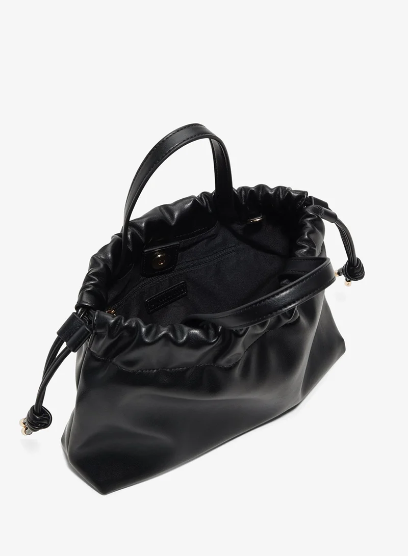 WAVERLYY Textured Bucket Bag