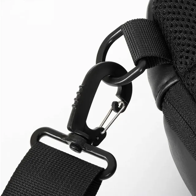 Unisex Anti-Theft Water Resistant Crossbody Bag with USB & Lock grey – image 8