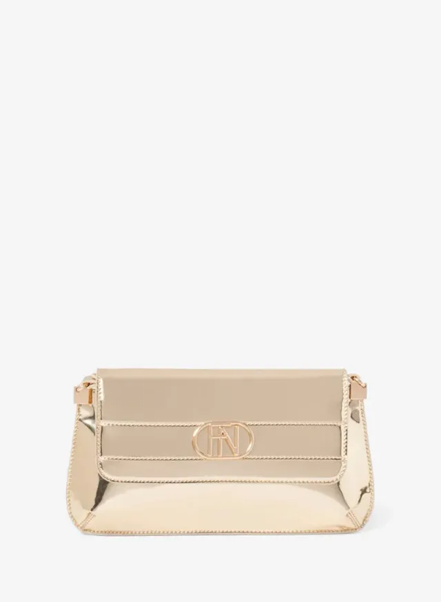 SHILOH Metallic Shoulder Bag GOLD – image 2