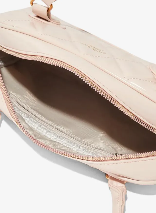 Quilted Shoulder Bag Light Pink – image 5