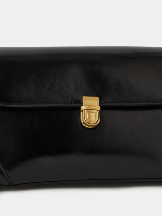 Styli Flap Shoulder Bag black – image 4