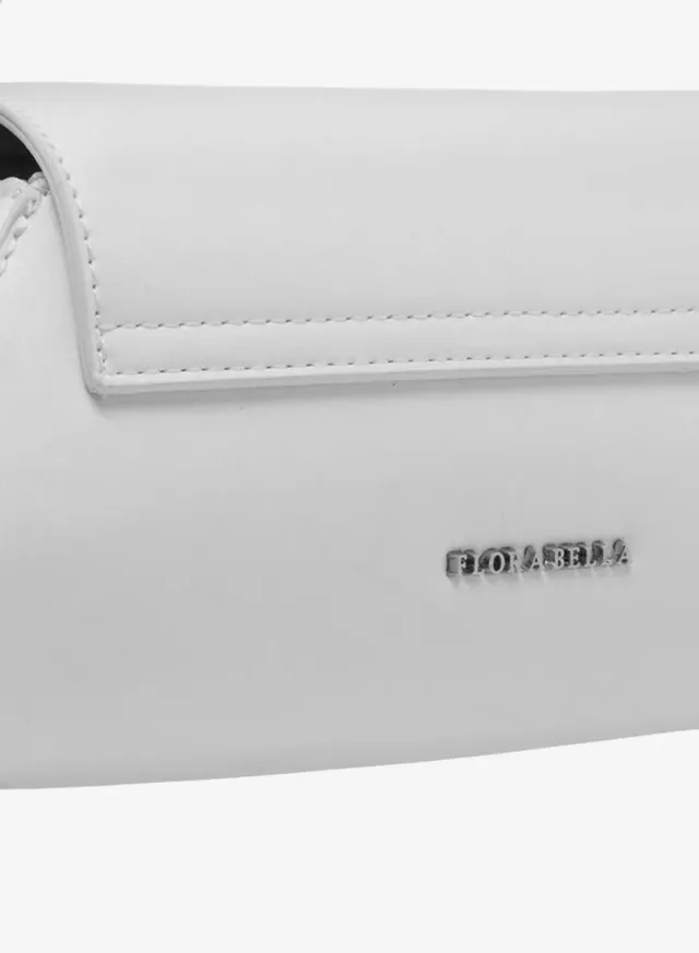 Flap Shoulder Bag White – image 6