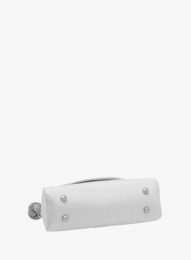 Flap Shoulder Bag White – image 7