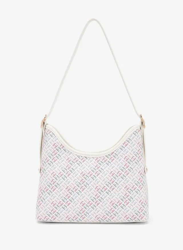 Flora Bella Monogram Print Shoulder Bag MULTICOLOR – image 2