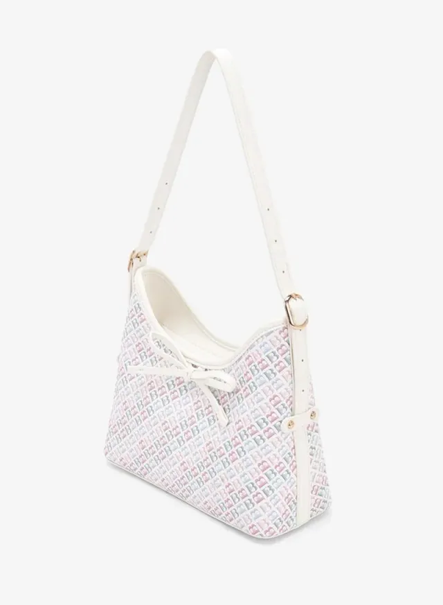 Flora Bella Monogram Print Shoulder Bag MULTICOLOR – image 5