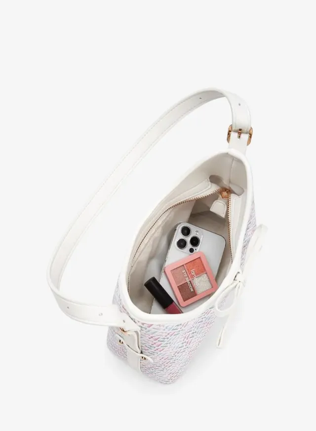 Flora Bella Monogram Print Shoulder Bag MULTICOLOR – image 7