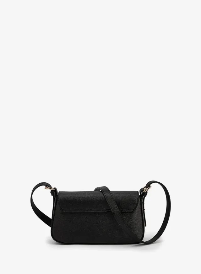 Floral Bella Embellished Logo Crossbody Bag SILVER – image 5