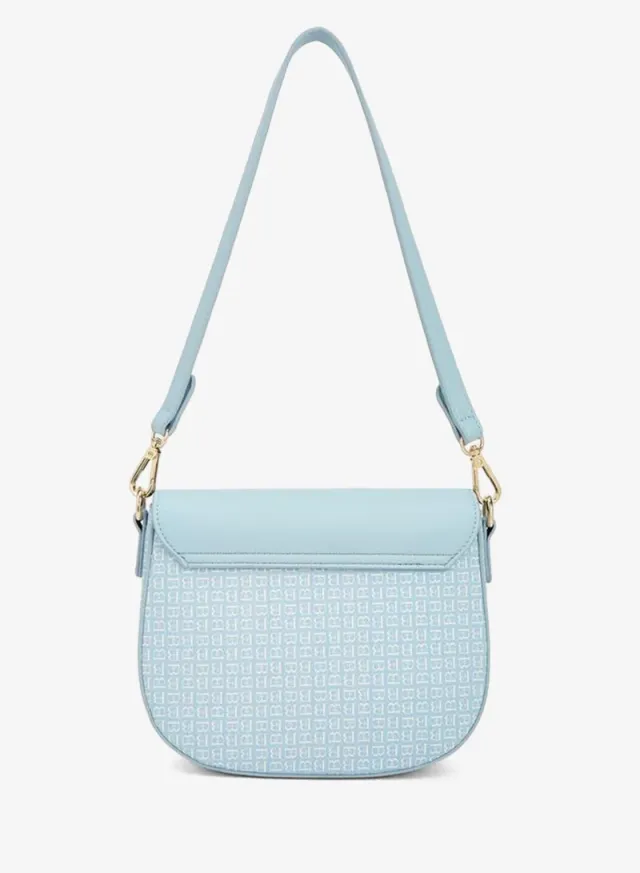 Flora Bella Monogram Print Shoulder Bag With Flap MULTICOLOUR – image 4