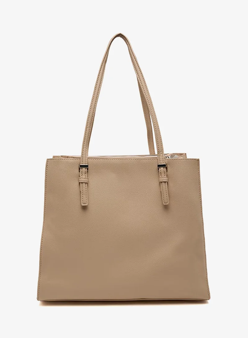 Textured Shoulder Bag