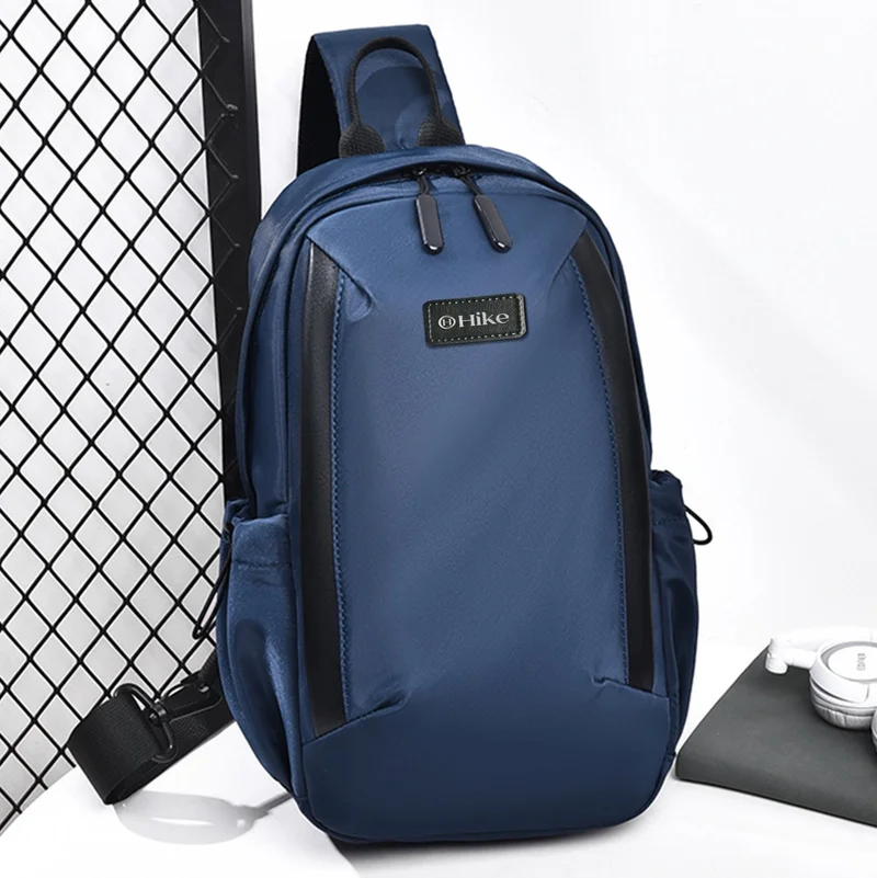 Hike Unisex Durable Cross-body Bag Water Resistant Anti-Theft Unisex Sling bag for Travel School College Business Shopping Outdoor, HK3321-GREY