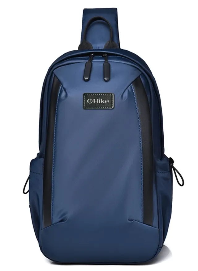 Unisex Durable Water Resistant Anti-Theft Cross-body Sling Bag BLUE – image 3