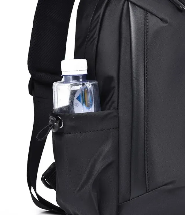 Unisex Durable Water Resistant Anti-Theft Cross-body Sling Bag BLUE – image 6