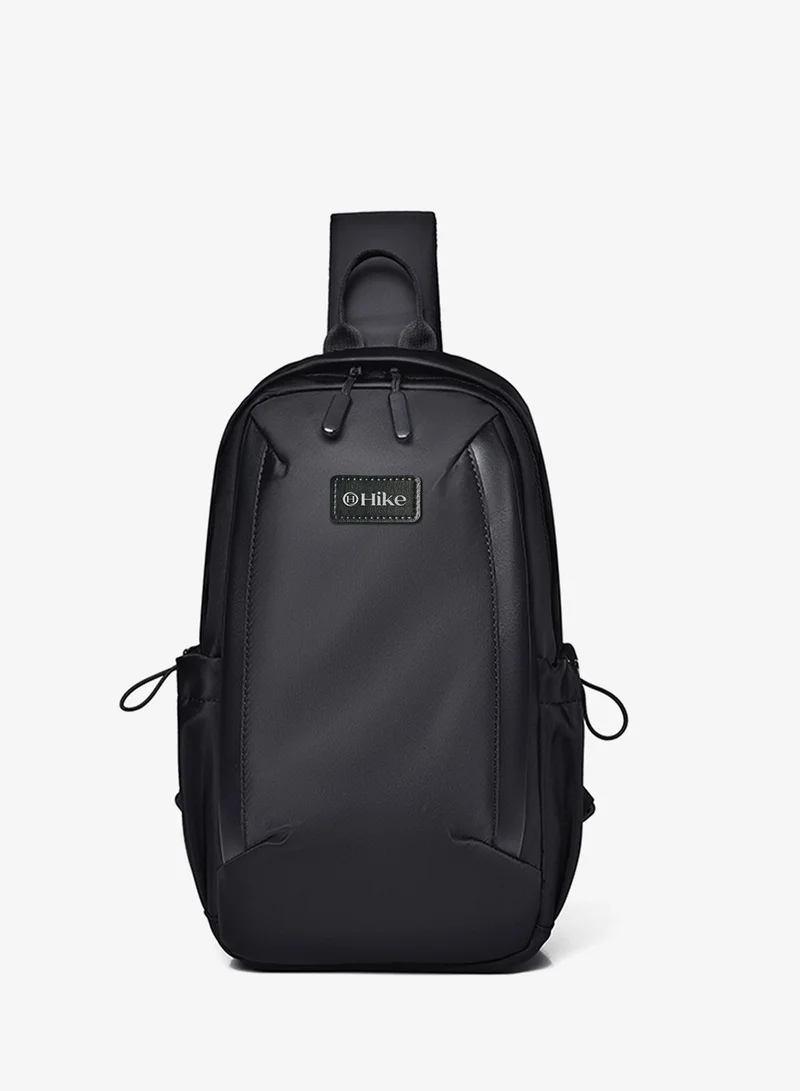 Hike Unisex Durable Cross-body Bag Water Resistant Anti-Theft Unisex Sling bag for Travel School College Business Shopping Outdoor, HK3321-GREY