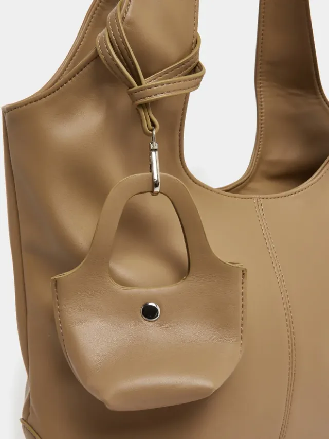 Hobo Shoulder Bag Green – image 3
