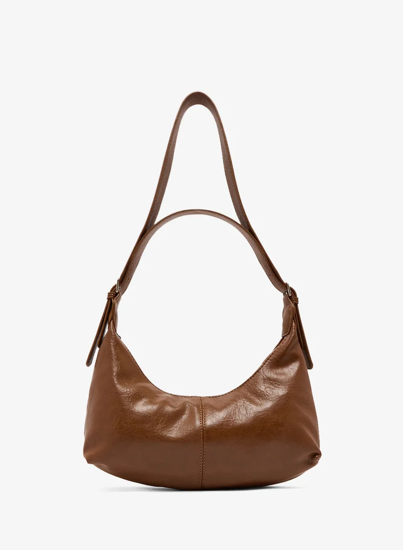 Top Handle Shoulderbag Beige