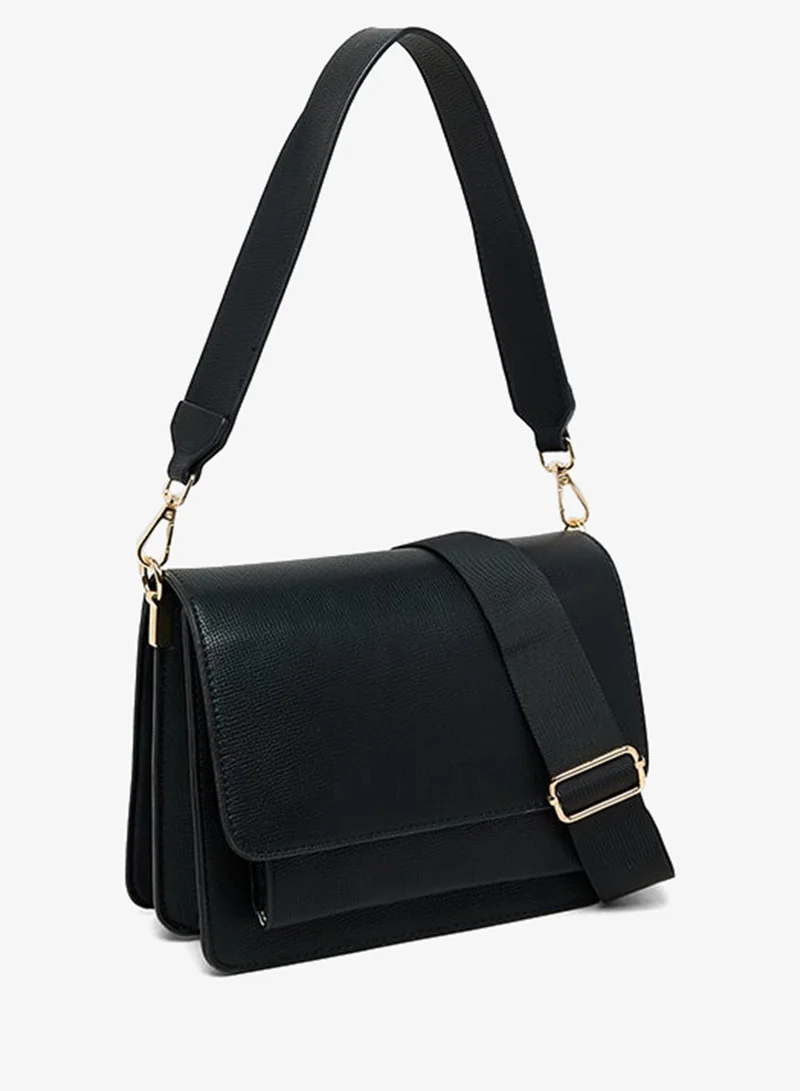 Textured Shoulder Bag