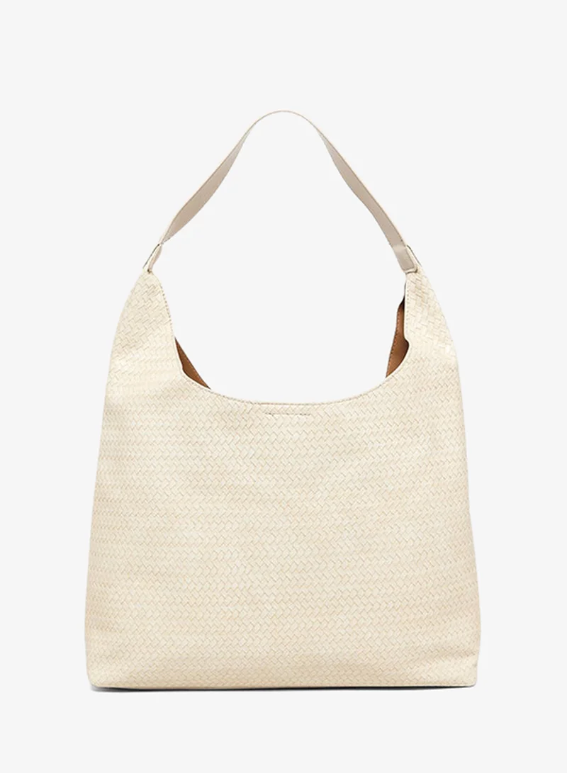 Braided Shoulder Bag Set