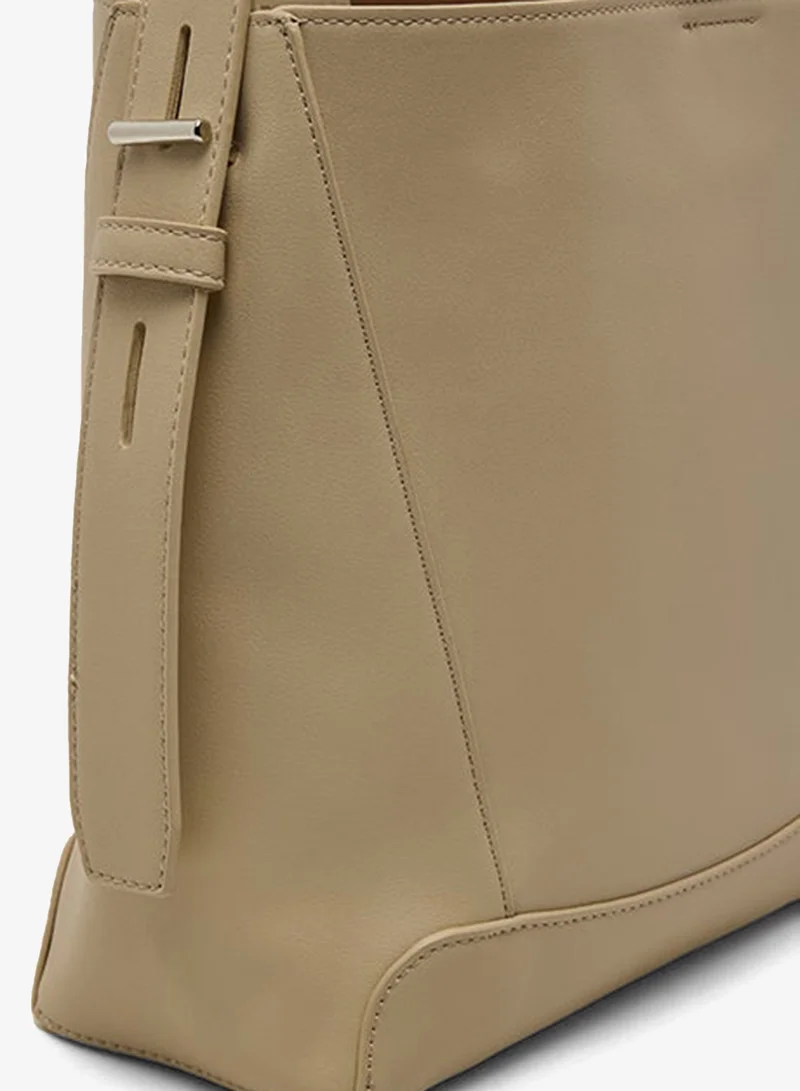 Solid Shoulder Bag