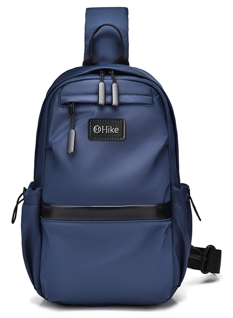 Hike Unisex Sling Bag Water Resistant Anti-Theft Unisex Shoulder bag for Travel Business Shopping College Outdoor, HK3307-BLUE