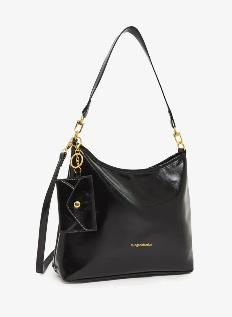 Hobo Shoulder Bag Black