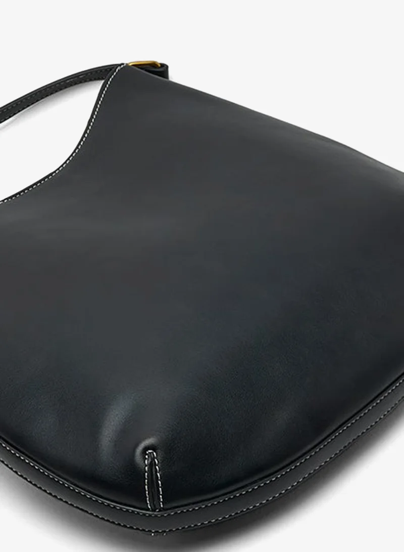 Solid Shoulder Bag