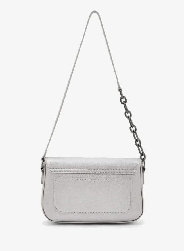 Metallic PU Shoulder Bag GOLD – image 4