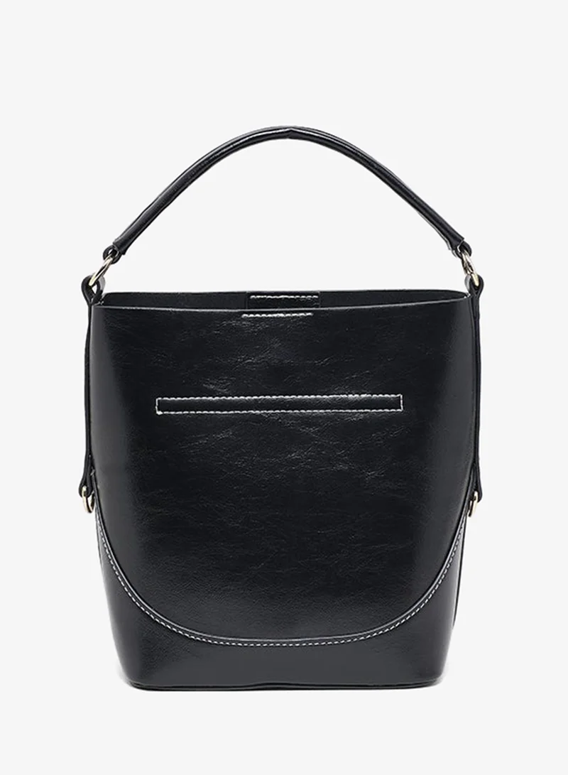 Textured Shoulder Bag