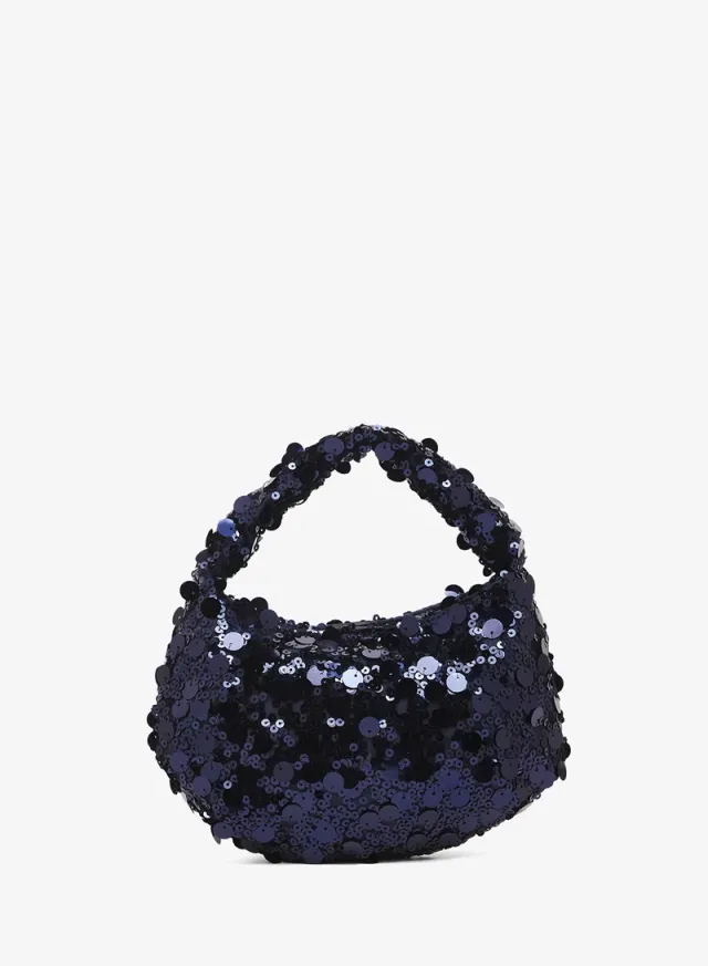 Casual Sequin Shoulder Bag BRONZE