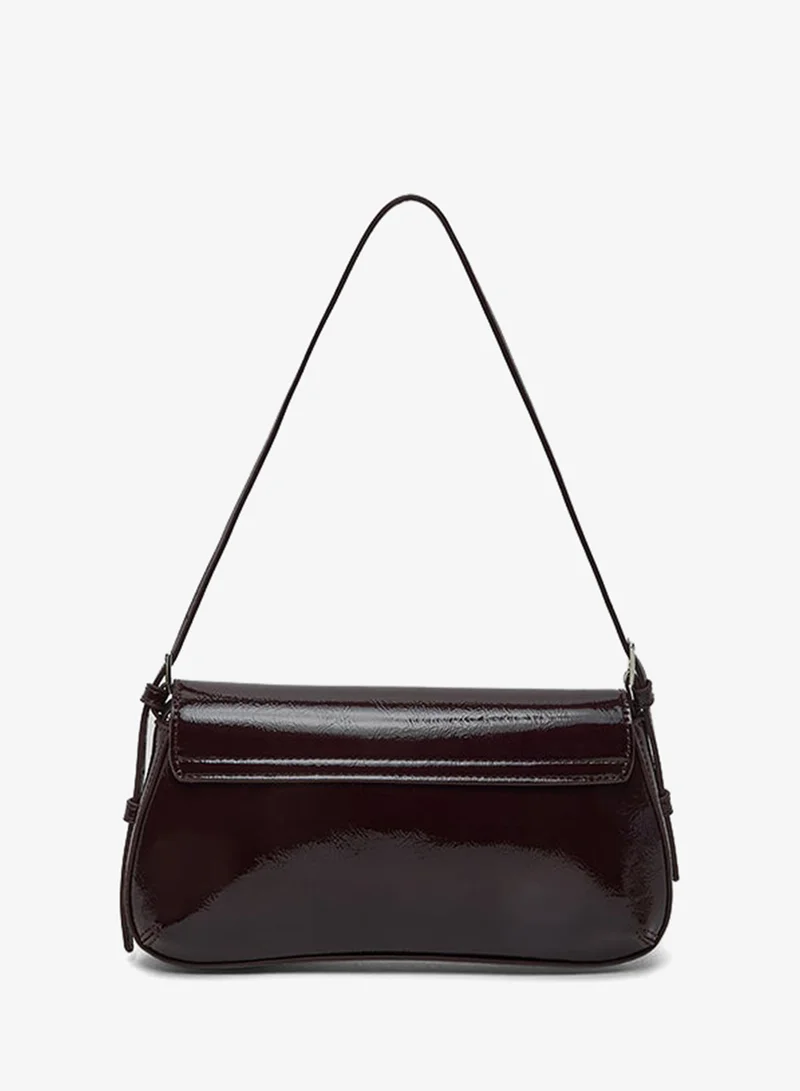 Glossy Shoulder Bag
