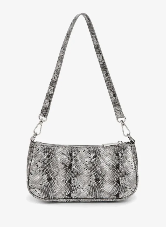 Animal Print Crossbody Bag SILVER – image 2