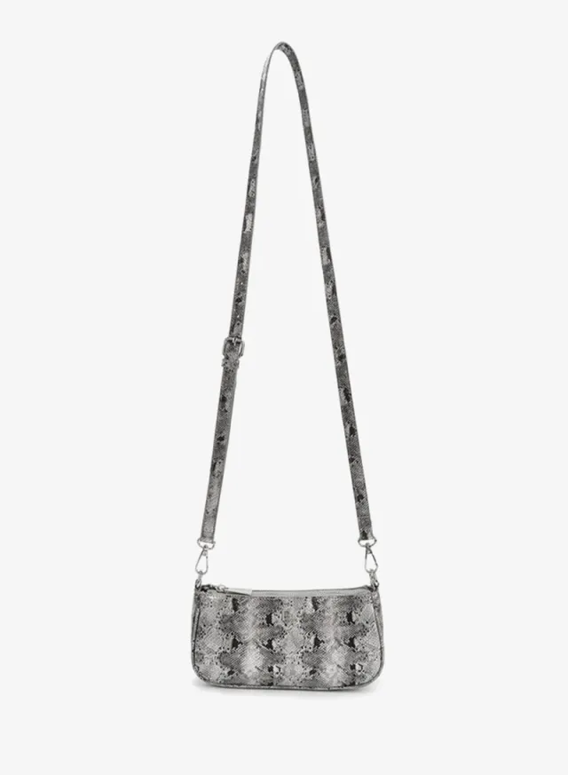 Animal Print Crossbody Bag SILVER – image 7