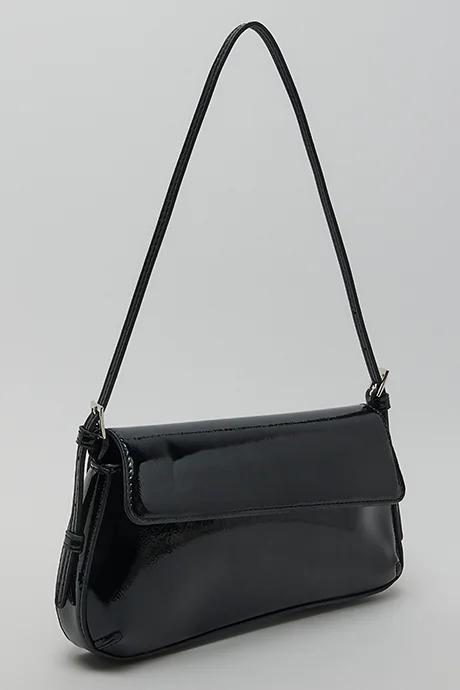 Glossy Shoulder Bag
