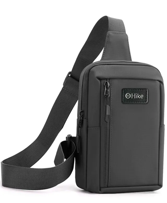 Unisex Small Water-Resistant Scratch Resistant Cross Body Chest Bag Blue – image 3