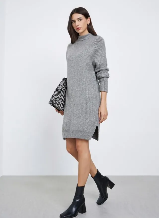 Women Chunky Knit Longline Sweater – image 2