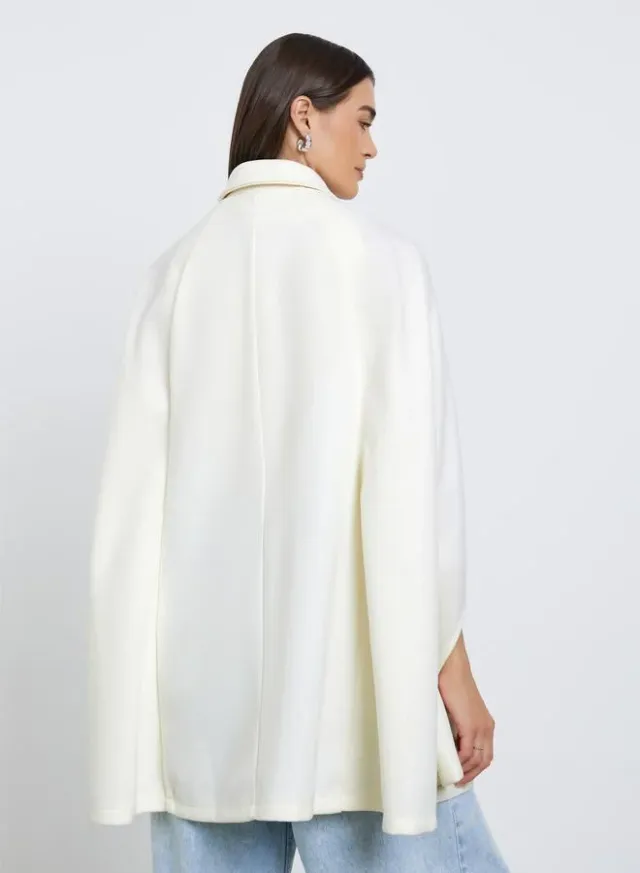Solid Pocket Detail Drop Shoulder Coat – image 6