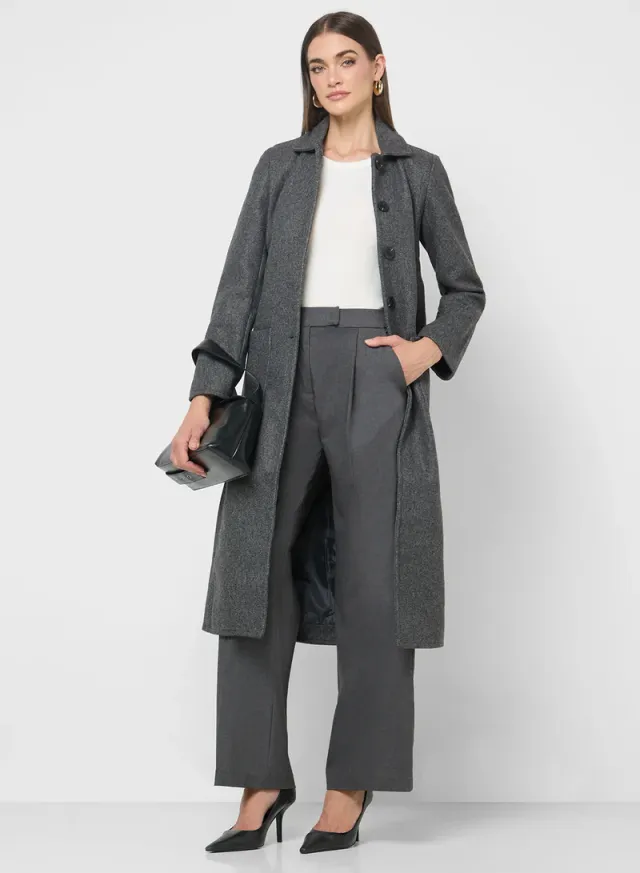 Longline Over Coat – image 4
