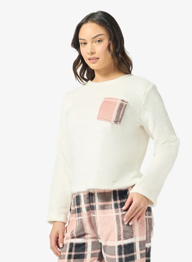 Cozy Velour Loungewear Pyjama Set – image 3