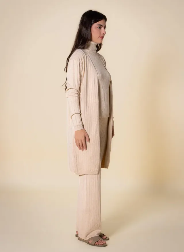 KNITTED TURTLE NECK SET – image 4