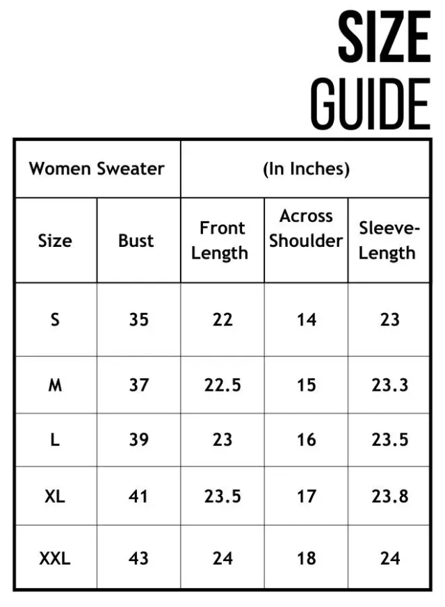 Women's Black 100% Acrylic Solid Sweater – image 4
